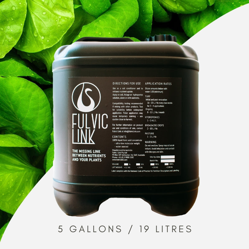 Fulvic Terra Aquatica 5L - Stimulateur De Croissance Liquide Hydroponie Terre Coco